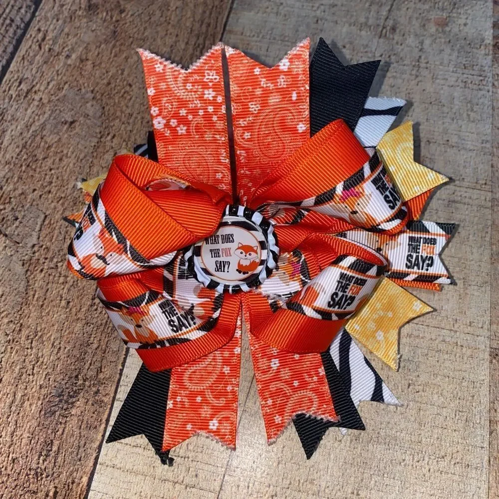 Lot of 12 boutique style‎ handmade bows